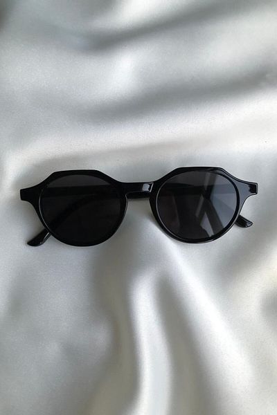 DSN Veldan Black Unisex Sunglasses
