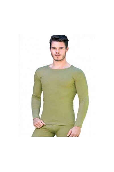 bejamonti chocolate baby kids Χακί Ανδρικό Μπλουζάκι Στρατού - Μακρυμάνικο Εσώρουχο