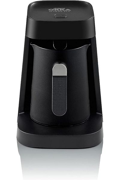 Arzum Okka Minio Jet Turkish Automatic Coffee Maker -OK0017-Black/Chrome.1 Year full warranty