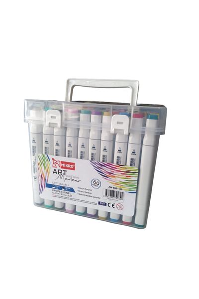 Mikro Box of 60 - DoUble Tip Marker Pen Set