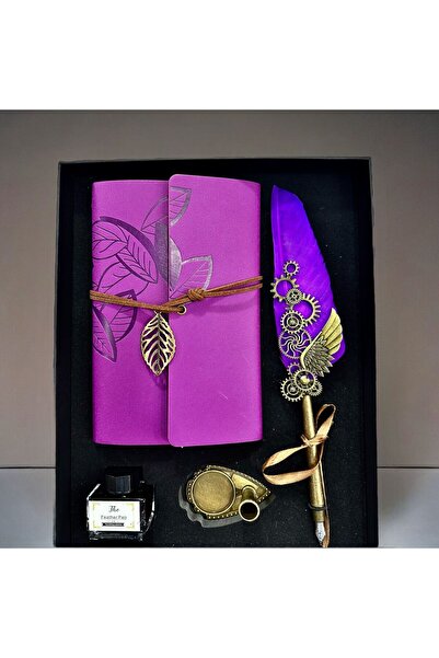 CAVAŞ sun hat Notebook Set with Custom Dip Pen
