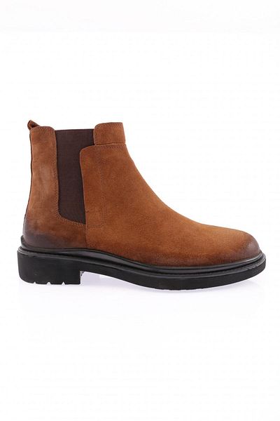 DGN 2001 Model Men's Chelsea Boots - Tan Suede