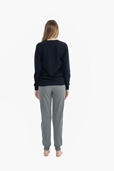 U.S. Polo Assn. Orijinal Lisanslı Kadın Lacivert Ev Giyim  17074