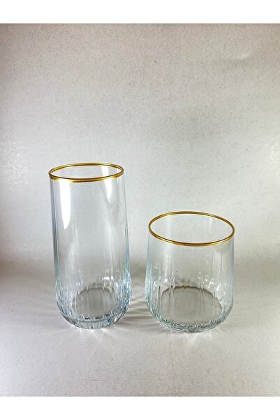 PARATOR Paşabahçe 12 Parça Gold Nova Su Takımı