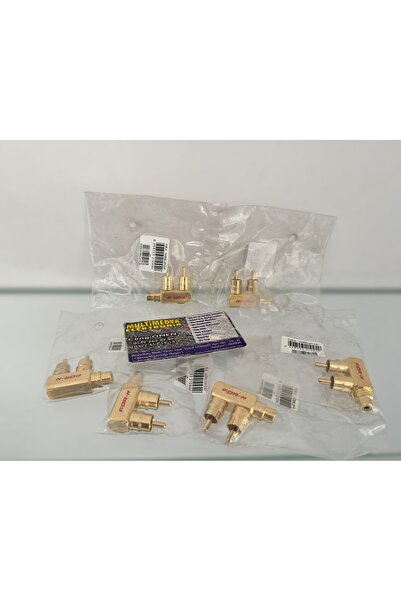 FORAY FOR-XX METAL Y FİŞ XY-54t KABLO - GOLD JAK1 DİŞİ 2 ERKEK ÇIKIŞLI