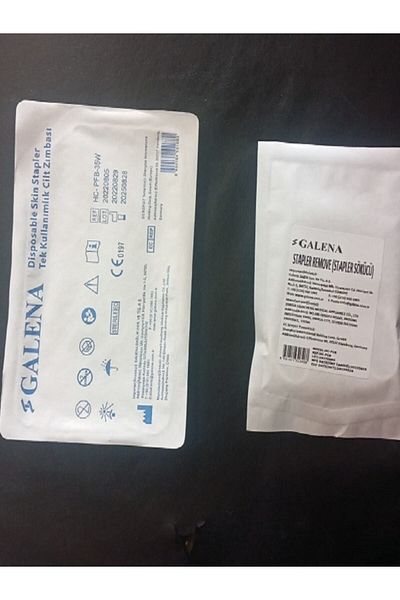 Galena Skin Stapler (staples) and Staple Remover Scissors
