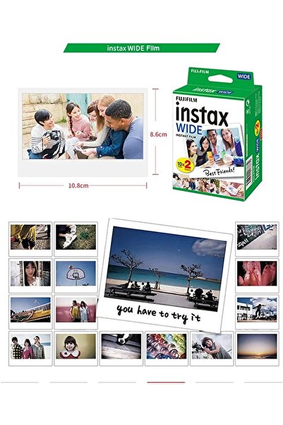 Fujifilm Instax Mini Instant Film 60 Sheets 3 Packs Of 20 Film Sheets