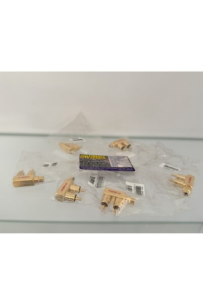 FORAY FOR-XX METAL Y FİŞ XY-54t KABLO - GOLD JAK1 DİŞİ 2 ERKEK ÇIKIŞLI