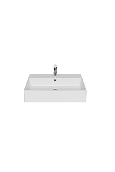 Creavit Crevit Vx270 Volga Tezgah Üstü Kare Lavabo 70 Cm