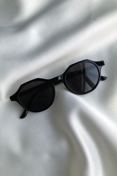 DSN Veldan Black Unisex Sunglasses