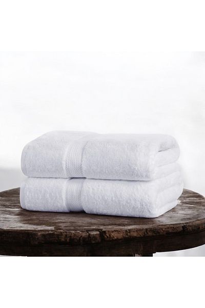 Özdilek 90x150 cm 2-Piece Shower Towels - 100% Cotton Bath Towels