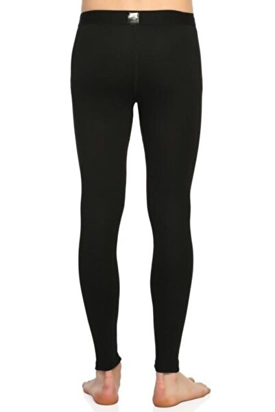 jilly jo Ανδρικό Μαύρο Θερμικό Καλσόν Εσώρουχο