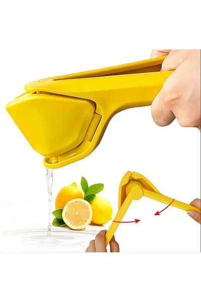 SYNOPE Easy-To-Use All-Squeeze Waste-Free Seedless Practical Lemon Orange Juicer Tool