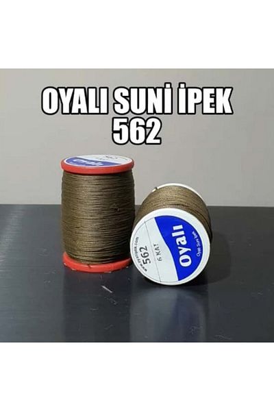 OYALI Τεχνητό μετάξι Νο: 562 - Κλωστή κεντήματος με κέντημα 4 στρώσεων
