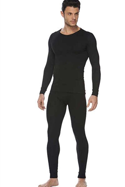 bejamonti chocolate baby kids Σετ ανδρικών μαύρων θερμικών εσωρούχων - Κάτω κ...