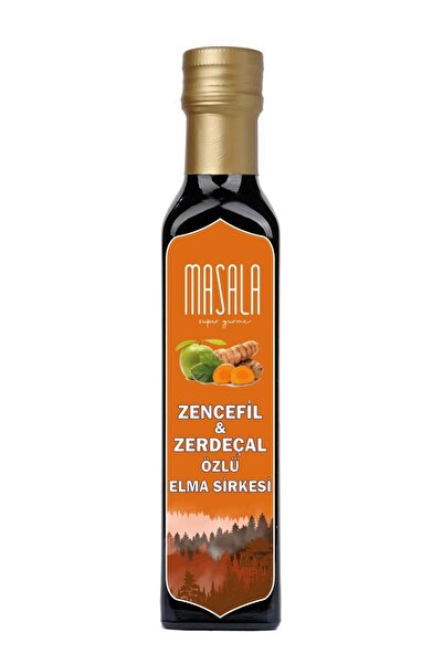 Super Gurme Masala Zencefilli - Zerdeçallı Elma Sirkesi 250 ml - Apple Cider ...