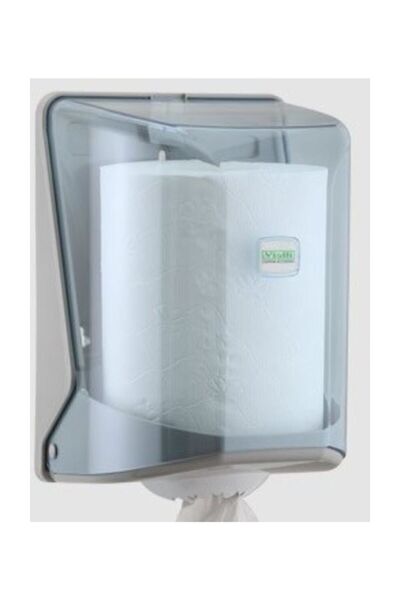 Vialli Sg1t Mini Centerfeed Içten Çekmeli Kağıt Havlu Dispenseri Şeffaf