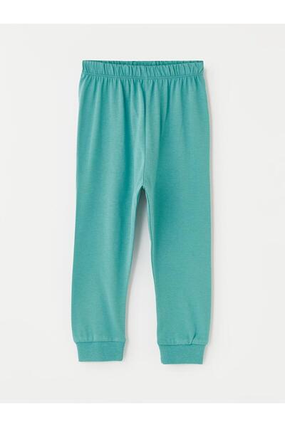 LC Waikiki Crew Neck and Printed Long Sleeve Pajamas Set for Baby Boy