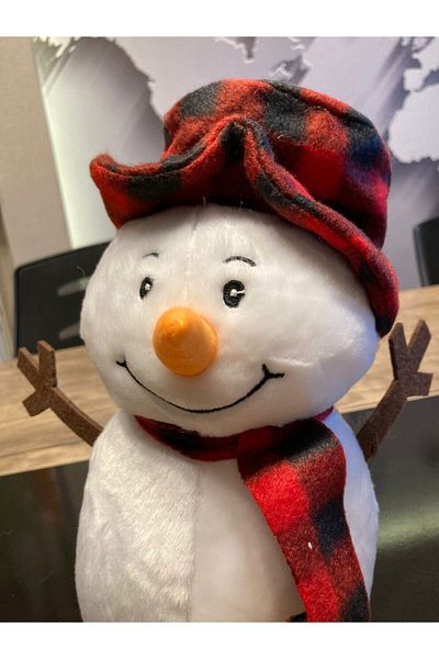 TOPROCKSTORE 25cm Snowman Plush Toy