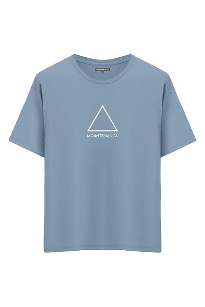 Mounte Bianca Unisex Triangle - Μπλουζάκι Oversize