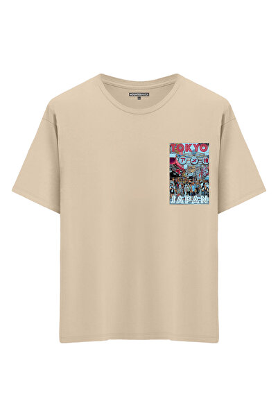 Mounte Bianca Unisex Tokio - Oversize kroj T-shirt
