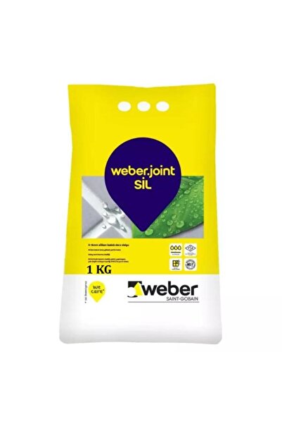WEBER Derz Dolgu Silikonlu Antrasit - 433 - 2 Kg