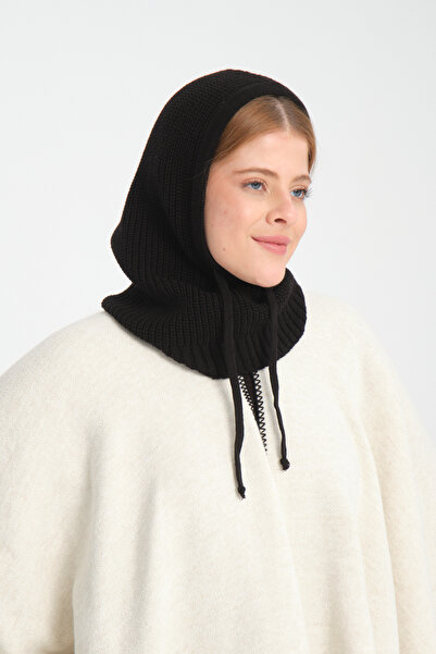VEGA MODA Ayarlanabilir Triko Kalın Örgü Başlık, Balaclava, Triko Başlık, Bere, Kapüşonlu Başlık, Triko Örgü