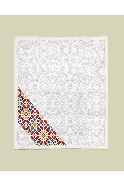 YORKADESIGN Sherpa Patterned Thick Tv Blanket