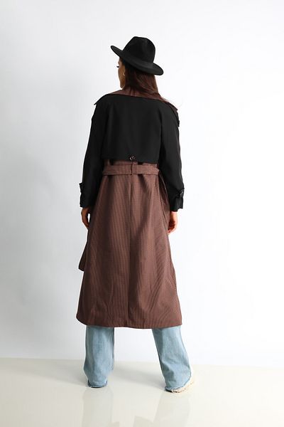 Heggo Oversize Women's Trench Coat - Design