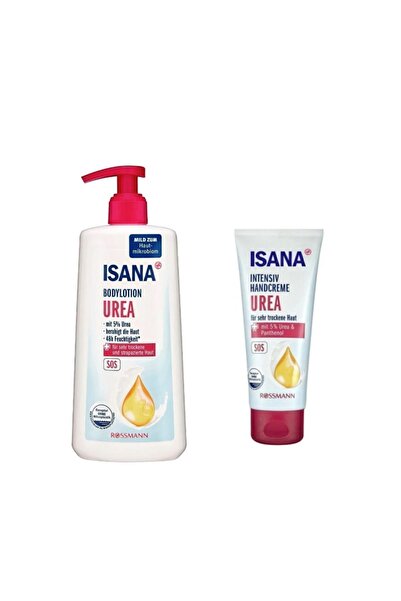 ISANA Üre Avantaj Bakım Seti ( Vücut losyonu 300ml + %5 El Kremi 100ml)