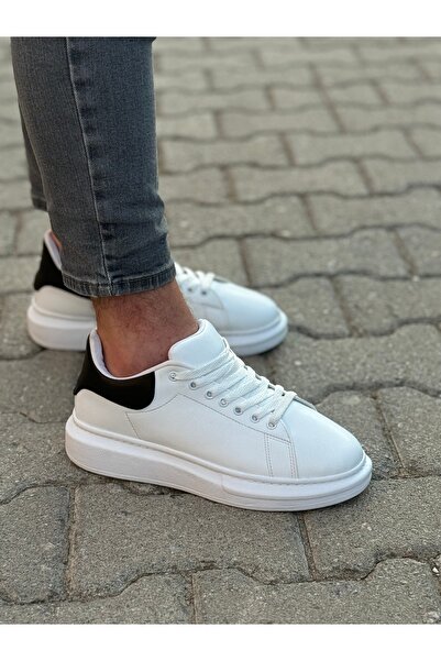 Luis Toronto CASUALLT101 Ανδρικά Λευκά Μαύρα Παπούτσια BT