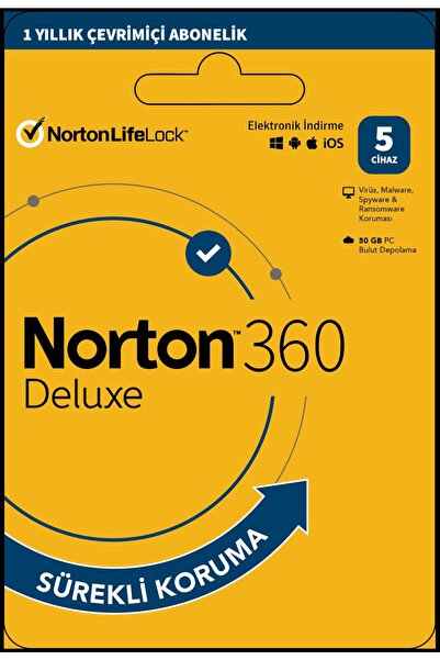 Norton Nrton 360 Deluxe 5 Cihaz