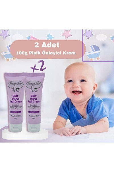 NATİFA BABY  Bebek Pişik Kremi 100 G 2'li