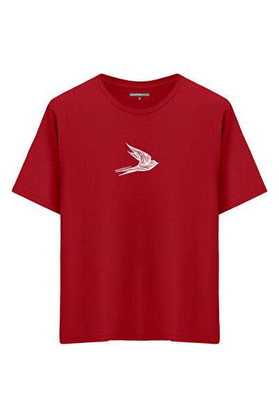 Mounte Bianca Unisex Uccello - Μπλουζάκι Oversize