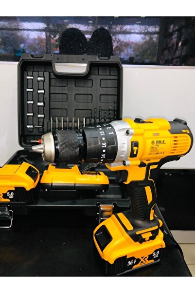 Genel Markalar Bn-5 36w-5a Yeni Nesil Xr Li-on Çift Akülü Darbeli Vidalama Matkap