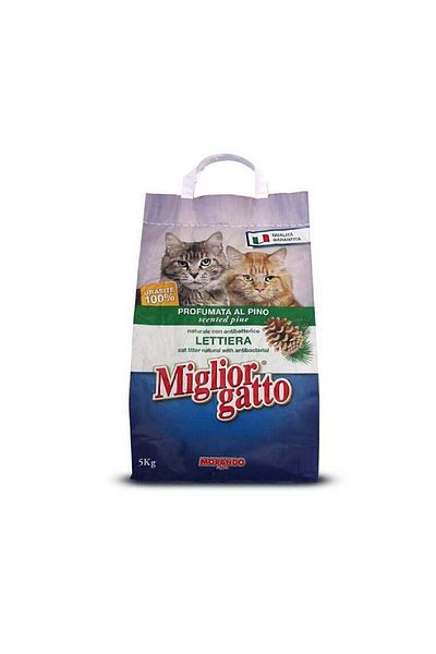 Miglior Gatto Antibacterial Non Clumping Cat Litter Pine Scent 5kg