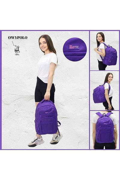 GENÇ Middle School High School Bag - Clincher Fabric, Travel Large Size, Waterproof and Lined