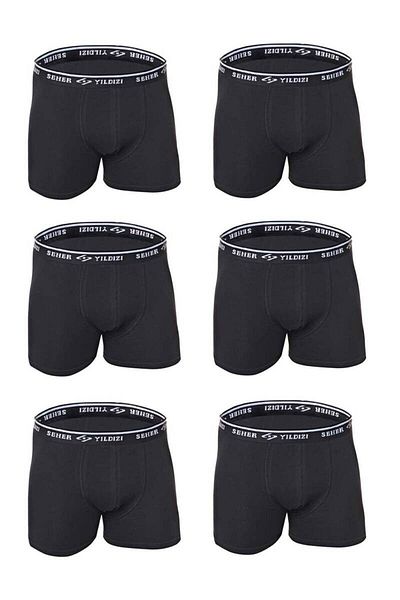 Seher Yıldızı Seher Lycra 6 Pack Ανδρικά Boxers