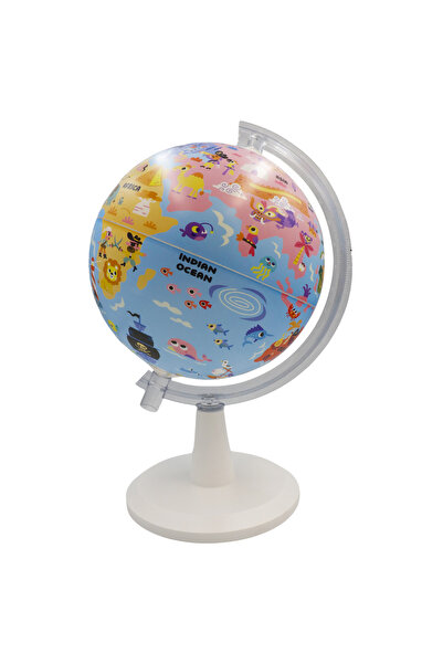 Gürbüz Yayınları 20CM ÇOCUK KORSAN KÜRE + İLK ATLAS (15CM KIDS LEGENDARY PIRATES GLOBE + FIRST ATLAS)