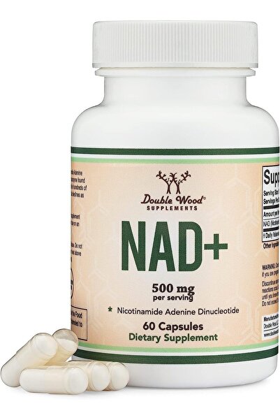 SUPPLEMENTS NAD+ 500 MG PER SERVING NICOTINAMIDE ADENINE DINUCLEOTIDE 60 CAPSULES