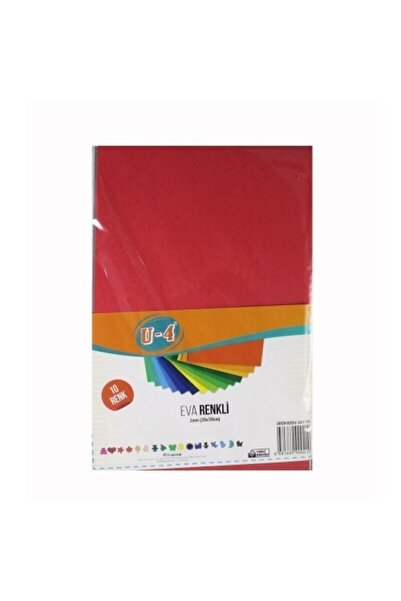 Umur Kırtasiye Sade Eva 10 Renk 20x30 cm