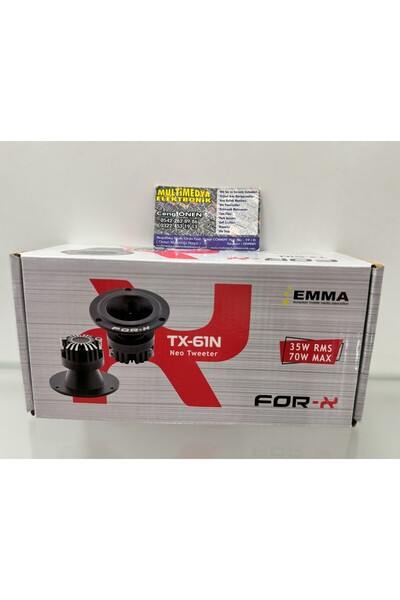 FORAY FOR-XX TX61N 10cm Neo Dome Tiz TWETER HOPARLÖR