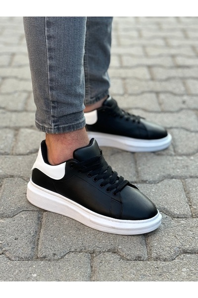 Luis Toronto CASUALLT101 Pantofi casual pentru bărbați, alb, negru