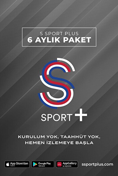 S Sport Plus S Sport 6 Aylık Paket