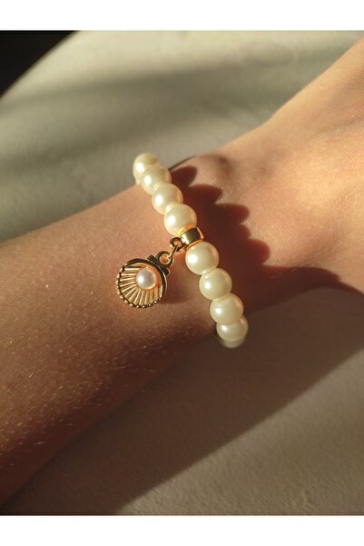 MADEFORYOUU Pearl Bracelet / Oyster Bracelet / Summer Jewelry / Oyster Bracel...