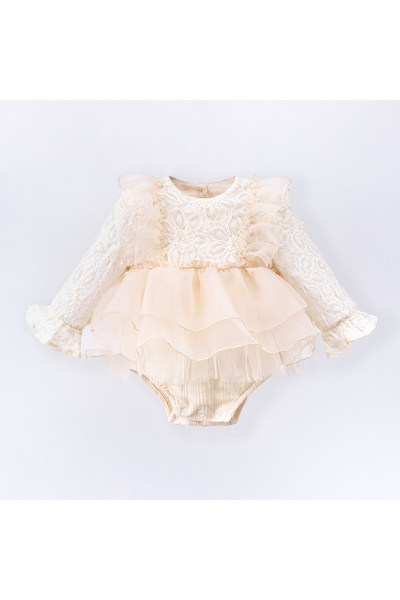 Cumino Bonita Baby Girl Long Sleeve Romper