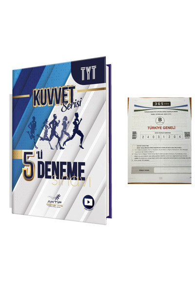 Aktif Öğrenme Yayınları Aktif Öğrenme Yayınları TYT 5 li Deneme Kuvvet Serisi...