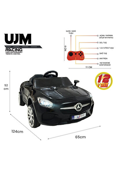 UJ Toys UJB Uzaktan Kumandalı Mersedes   Akülü Araba