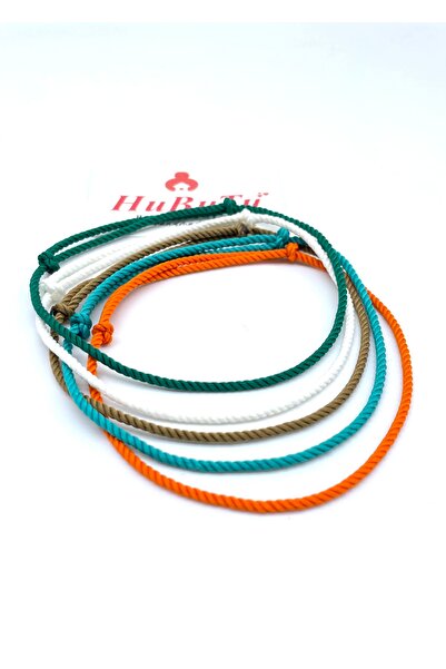 Concept HuBuTU Men's Minimal Rope Bracelet Set of 5