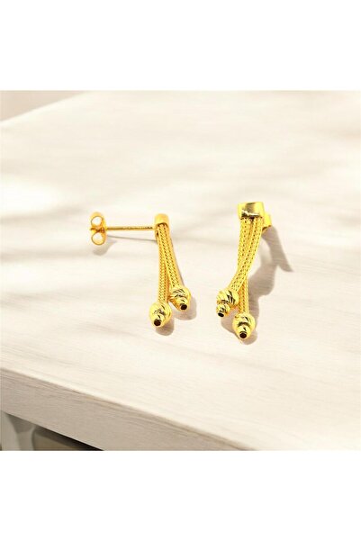 Altınkaynak 14 Ayar Altın Tasarım Küpe